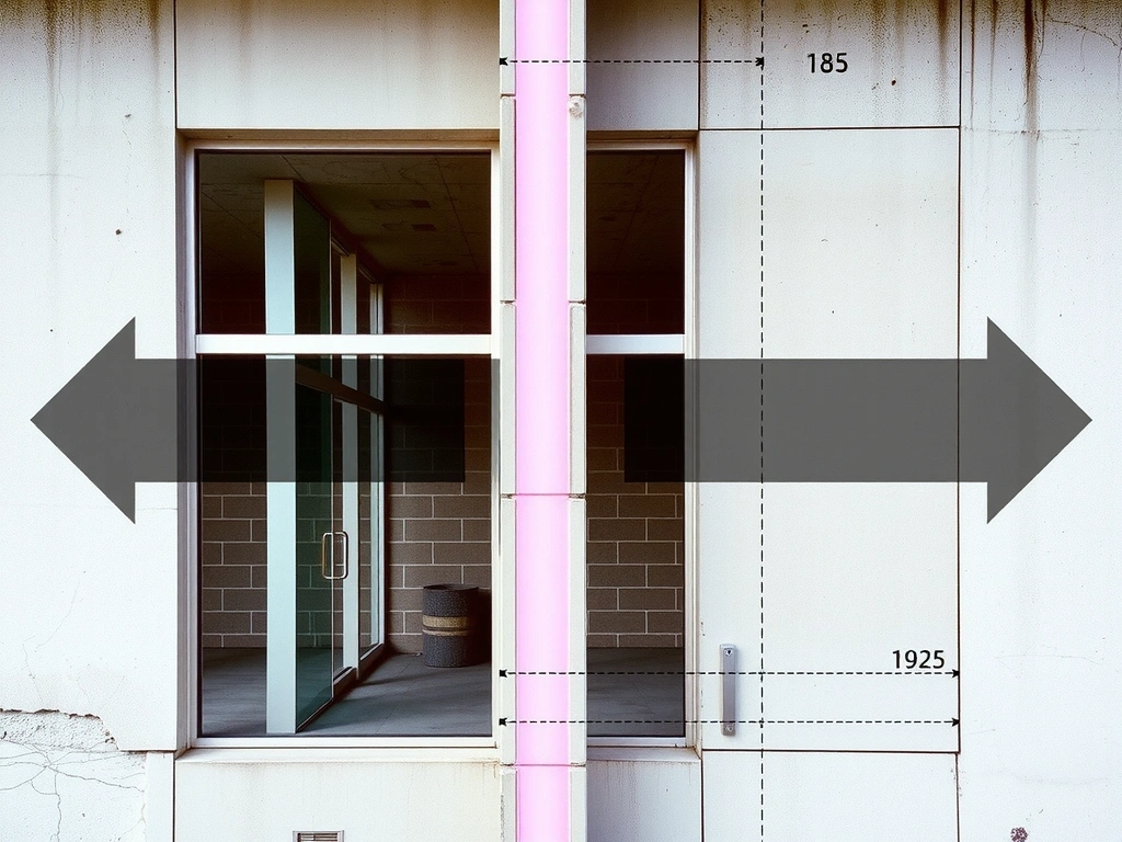 Anotovaný detail stěny