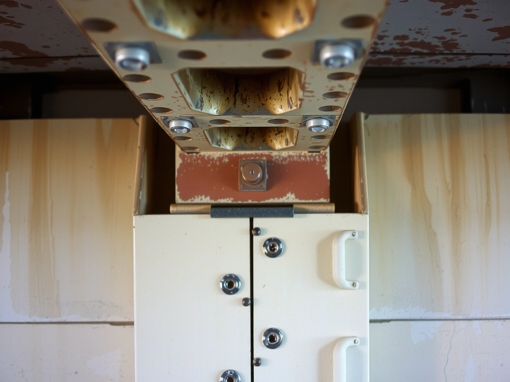 Detail spoje nosníku